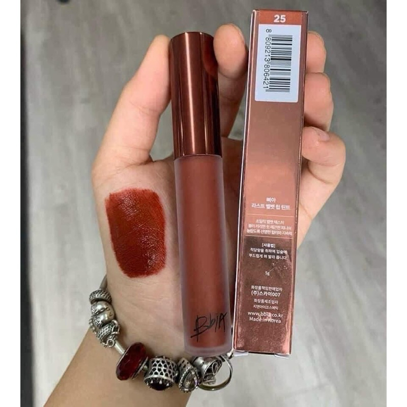 Son Bbia 25 màu đỏ nâu