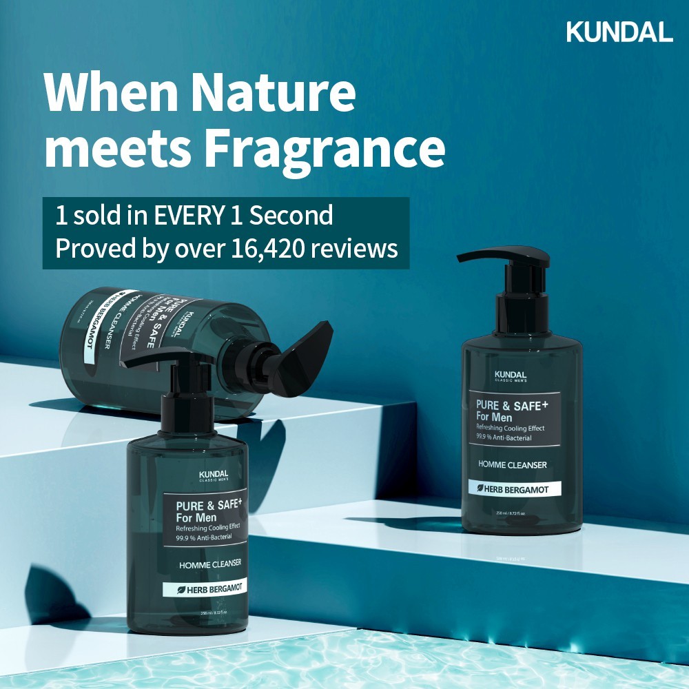 Dung dịch vệ sinh nam Kundal Pure & Safe 300ml