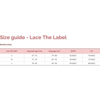 Áo lót Basic Navi kèm đệm mỏng Lace.thelabel