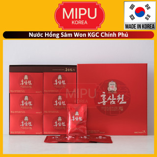 (Date 3/2026) Nước Hồng Sâm Won KGC Chính Phủ Cheong Kwan Jang hộp 30 gói x 70ml