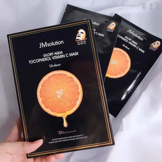 Mặt Nạ JM Solution Glory Aqua Tocopherol Vitamin C Mask