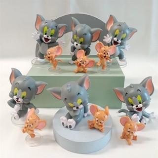 Set 6 mô hình Tom & Jerry đáng yêu
