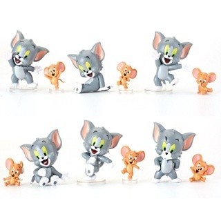 Set 6 mô hình Tom & Jerry đáng yêu