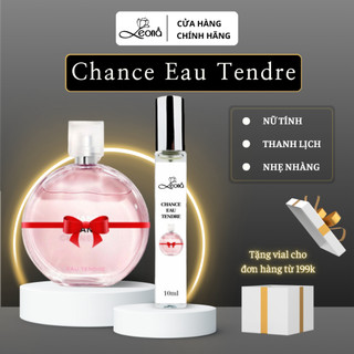 Nước hoa nữ chance eau tendre - leona perfume chiết 10ml - 20ml, nữ tính, thanh lịch, nhẹ nhàng