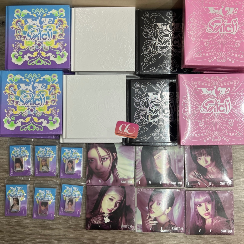 Bộ ảnh Album IVE - IVE SWITCH có sẵn 