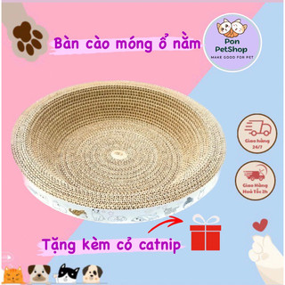 Ổ cào móng mèo, bàn cào móng mèo hình tròn
