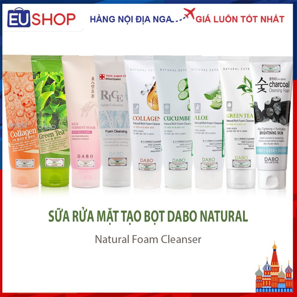 Sữa rửa mặt Dabo Collection Foam Cleansing Hàn Quốc
