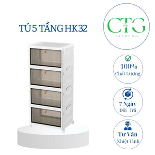 Tủ Giày Thông Minh Gấp Gọn Trong Suốt Chất Liệu Nhựa Abs Cao Cấp (GVQ store)