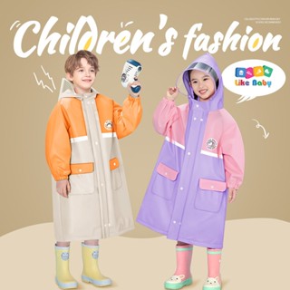 Áo mưa cho bé trai bé gái từ 4 đến 12 tuổi chất liệu EVA siêu nhẹ chống nước PK197