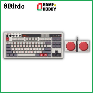 Bàn phím cơ 8bitdo retro mechanical keyboard - n edition - multi-modes hotswap kailh box white v2