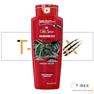 Sữa tắm old spice hương gỗ dragonblast 709ml
