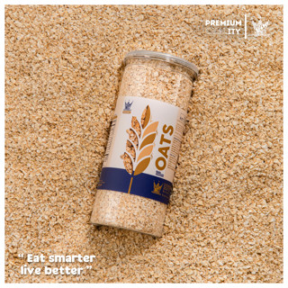 Yến Mạch Không đường ăn liền VUA YẾN MẠCH  nguyên cám, ăn kiêng, nguyên chất nhập khẩu Úc Đồi Hữu Cơ