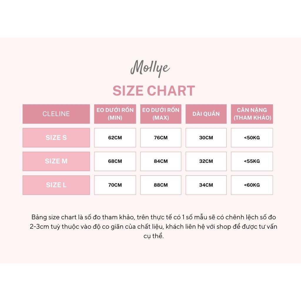 Cleline short| Quần bí siêu xinh, lưng chun vải mềm mịn, quần ống rộng, 2 lớp| không có túi | BigBuy360 - bigbuy360.vn