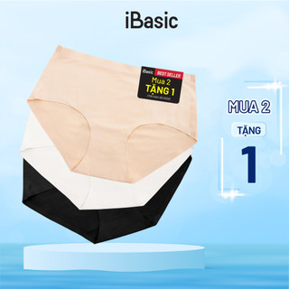  Pack 3 combo quần lót nữ lưng cao không đường may iBasic  PA3V189