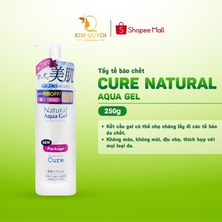 Gel tẩy tế bào da chết Cure Natural Aqua 250g Nhật Bản
