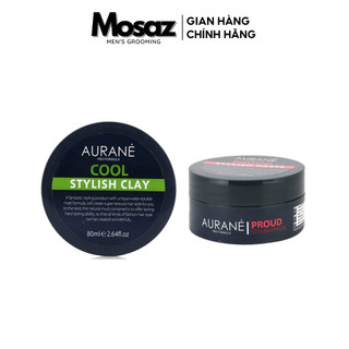 Sáp Vuốt Tóc Nam Aurane Cool Stylish Clay/ Paste 80ml Công Nghệ Pháp