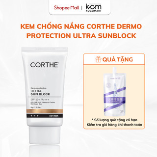 Kem chống nắng vật lý Corthe Hàn Quốc CORTHE DERMO PROTECTION ULTRA SUN BLOCK SPF50+/PA+++ 50g