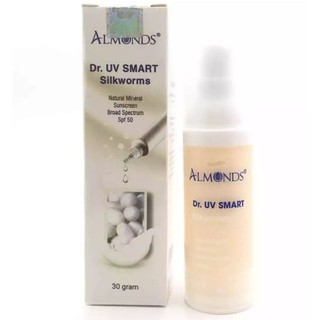 Sữa chống nắng kén tằm almonds dr. uv smart silkworms spf 50+ 30g