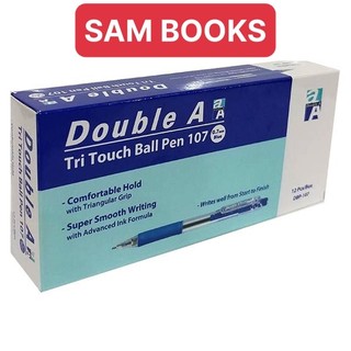 Bút bi Double A DBP107 0.7mm xanh đen đỏ