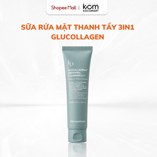  Sữa sửa mặt thanh tẩy làm sạch bã nhờn ngăn ngừa mụn Glucollagen-4 Aminopeel Cleanser 3IN1 Feld Apotheke 100ml 