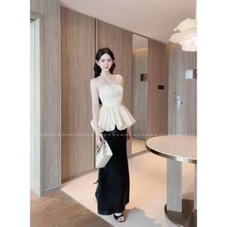 Chân váy lụa sẽ tà JOLI