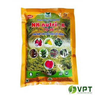 Multi K 13-0-46 KNO3 Gói 1 Kg - Bổ sung Kali và đạm, giúp cây chịu hạn, ra hoa