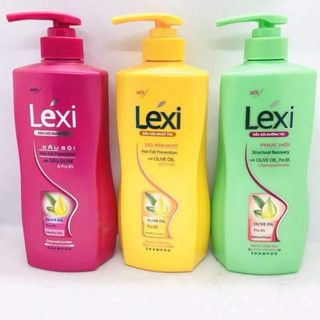 Dầu gội Lexi siêu mềm mượt phục hồi tóc hư tổn chai 650ml chính hãng