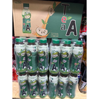 ❤️ Quận3: combo 12chai trà  mãng cầu Tea.A chai 450ml -lai phú