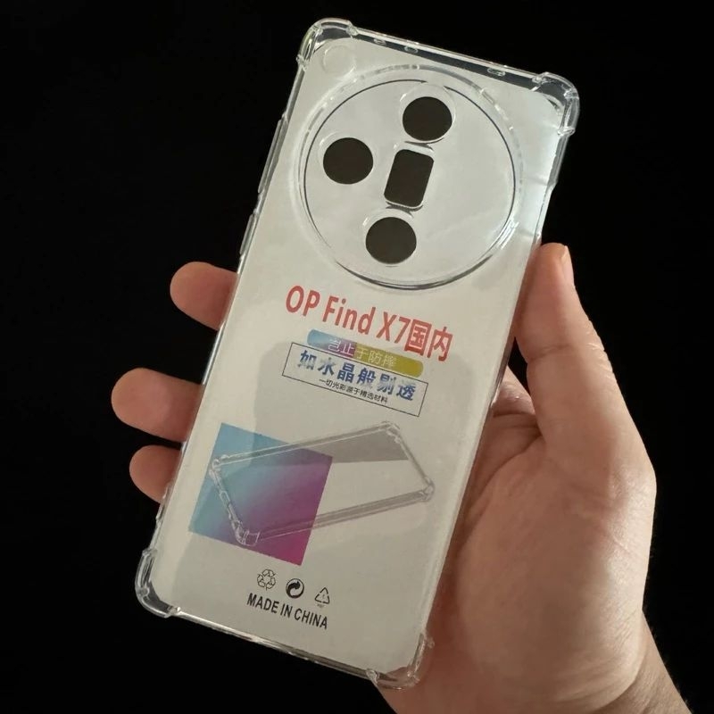 Ốp lưng trong suốt chống sốc cho oppo Find X7/Find x7 ultra ốp siêu đẹp