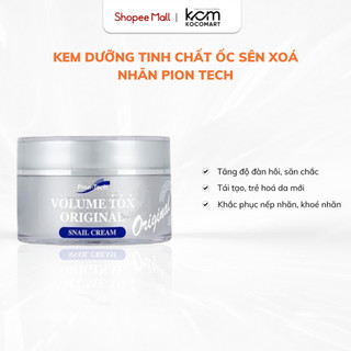 Kem dưỡng da tinh chất ốc sên chống lão hoá mờ thâm sạm Pion Tech Volume Tox Original Snail Crea