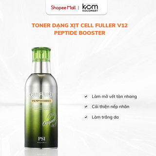 Tinh chất phục hồi tạo bọt căng bóng PSI CELL FULLER V12 PEPTIDE ESSENCE PION TECH (100ml)