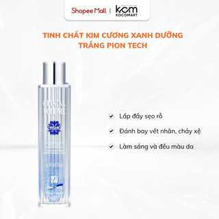 Tinh chất dưỡng da Kim cương xanh dưỡng da dưỡng trắng, căng mịn Pion Tech Crystal Volume Activator 100ml