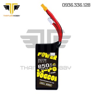 Dogcom ucell 650mah 3s 150c xt30