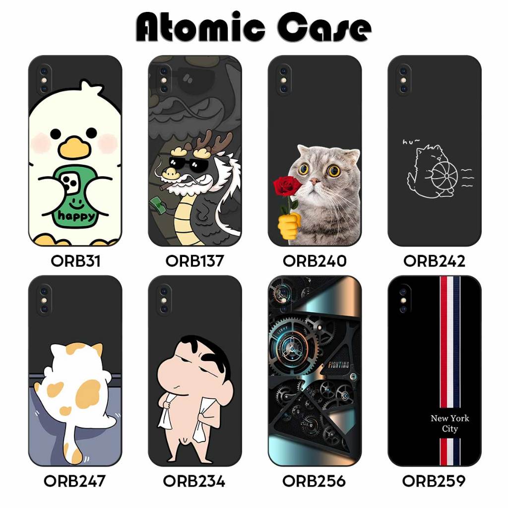 Ốp lưng iPhone X Xs - Ốp iPhone X Xs TPU dẻo in hình - Atomic Case