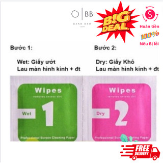 Bộ 2 khăn lau màn hình miễn phí