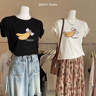 @redcatstore - Áo Phông Nữ Babytee Hoạ Tiết Nơ Đính Hạt Ngọc Nổi Chất Cotton Mềm Mịn Mát