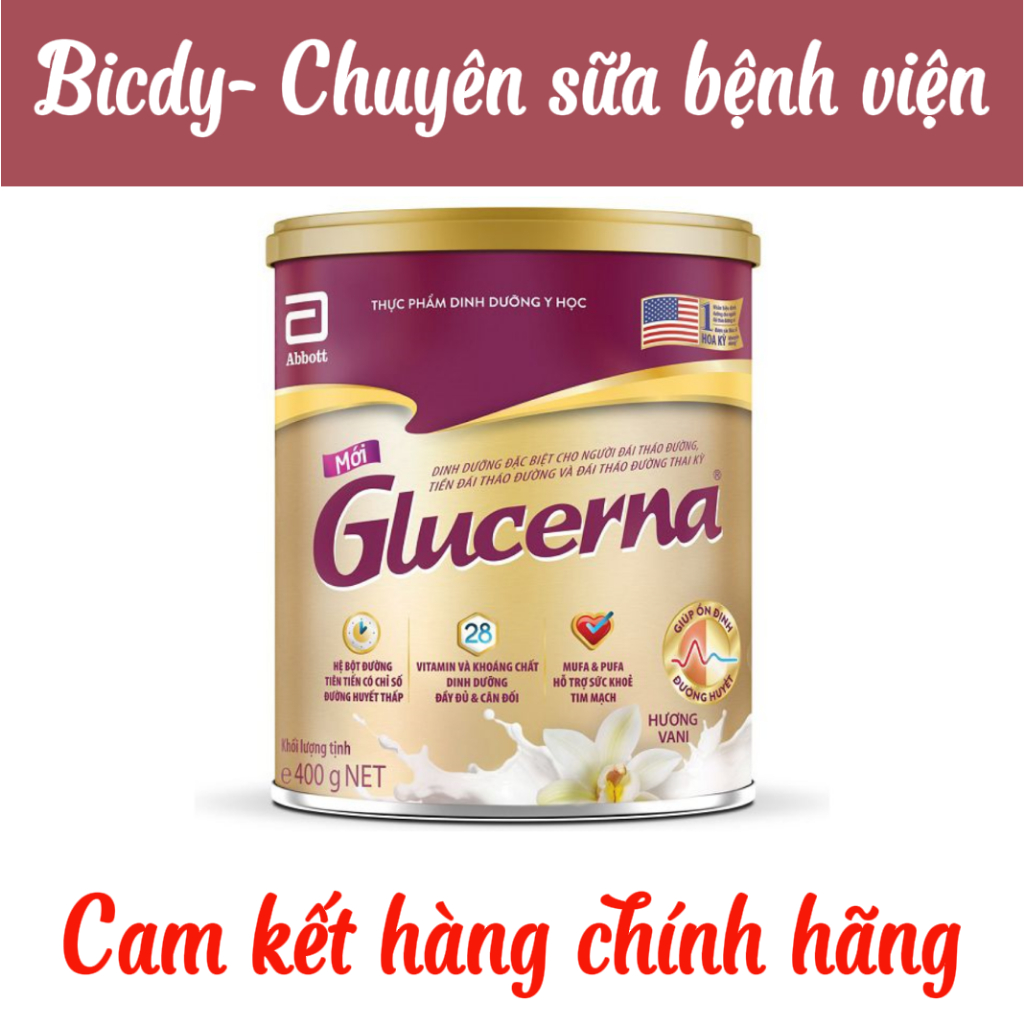 Sữa dành cho người tiểu đường Glucerna 850g