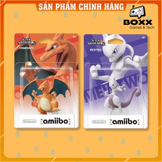 Mô hình Amiibo Pokemon Mewtwo & Charizard chính hãng Nintendo Switch