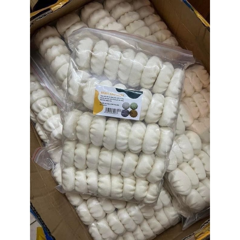 Bánh bao chay mini (túi zíp 40 cái/túi)