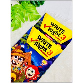 Write Right Beginner ( trọn bộ 6q SB + WB Level 1-3 )