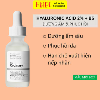 [Mẫu mới] Tinh chất cấp ẩm hồi phục The Ordinary Hyaluronic Acid 2% + B5
