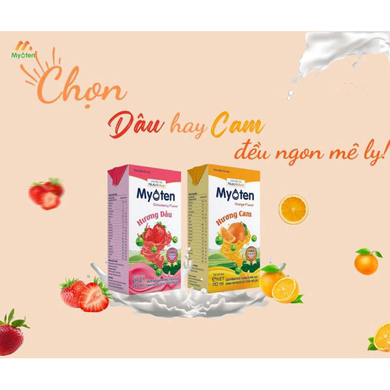 myoten dâu cam 135ml