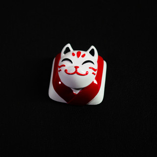 Keycap Kitsune Mask - Japanese Mask - Keycap Artisan
