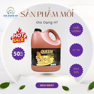 Nước giặt đậm đặc queen 6 in 1 - nước giặt xả thái 4500ml