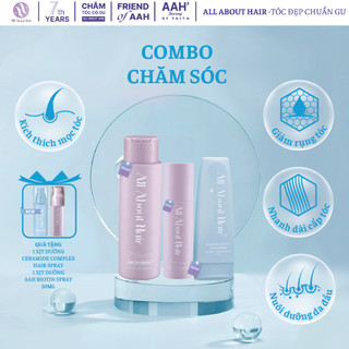  AAH Combo 3SP Tinh Dầu Ủ, Gội, Xả