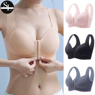 (Size 36 -44) Áo Lót Su Cài Trước Đệm Mỏng Quả To Không Gọng Mềm Mát Ôm Gọn Ngực 164