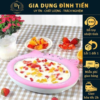 Máy làm kem cuộn Thái Lan tại nhà đơn giản - Hợp kim nhôm cao cấp siêu bền