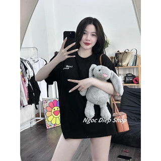 ÁO PHÔNG LV CHỮ THÊU [HÀNG SẴN]