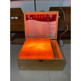 đá muối xông chân