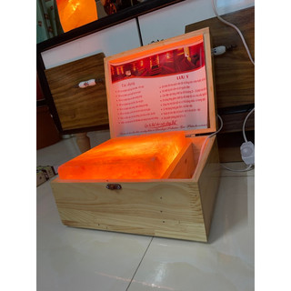 đá muối xông chân
